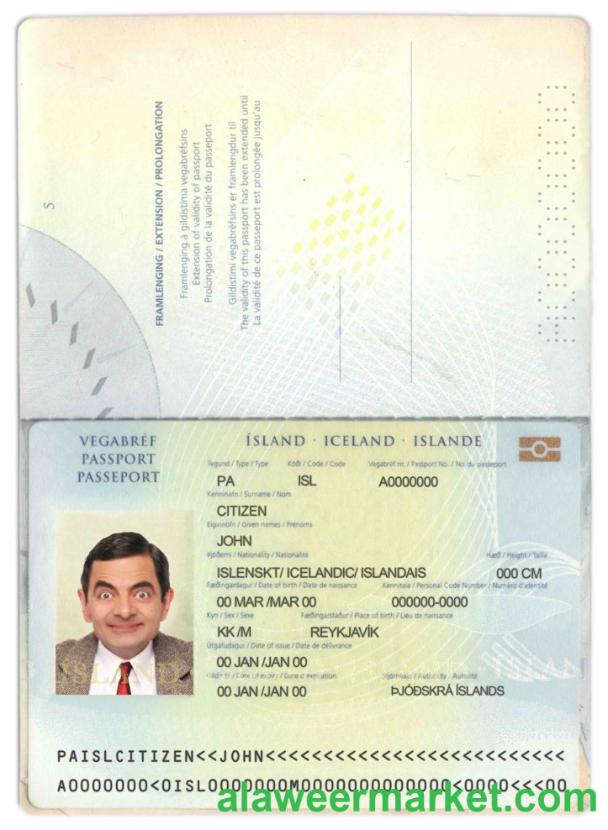 Iceland passport